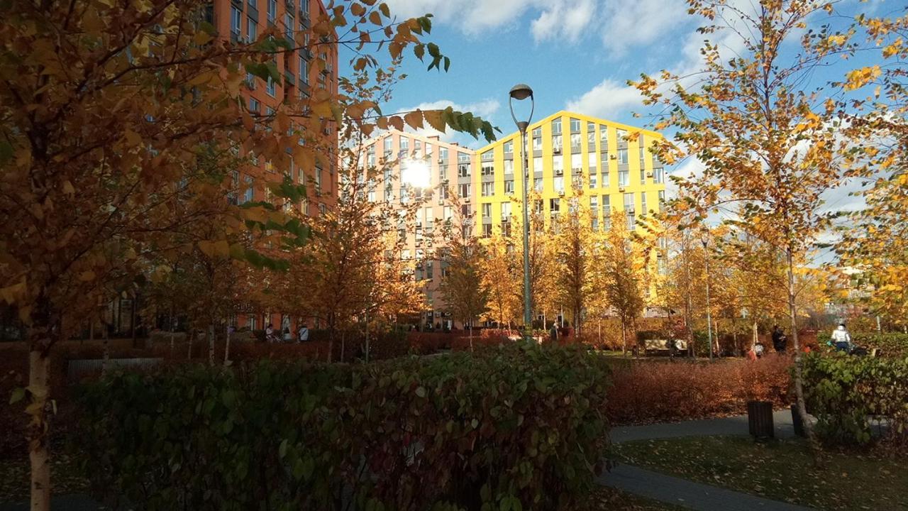 Positive Smile Studio Apartment In The Colorful Comfort Town Residental Complex. Kt-06. Киев Экстерьер фото