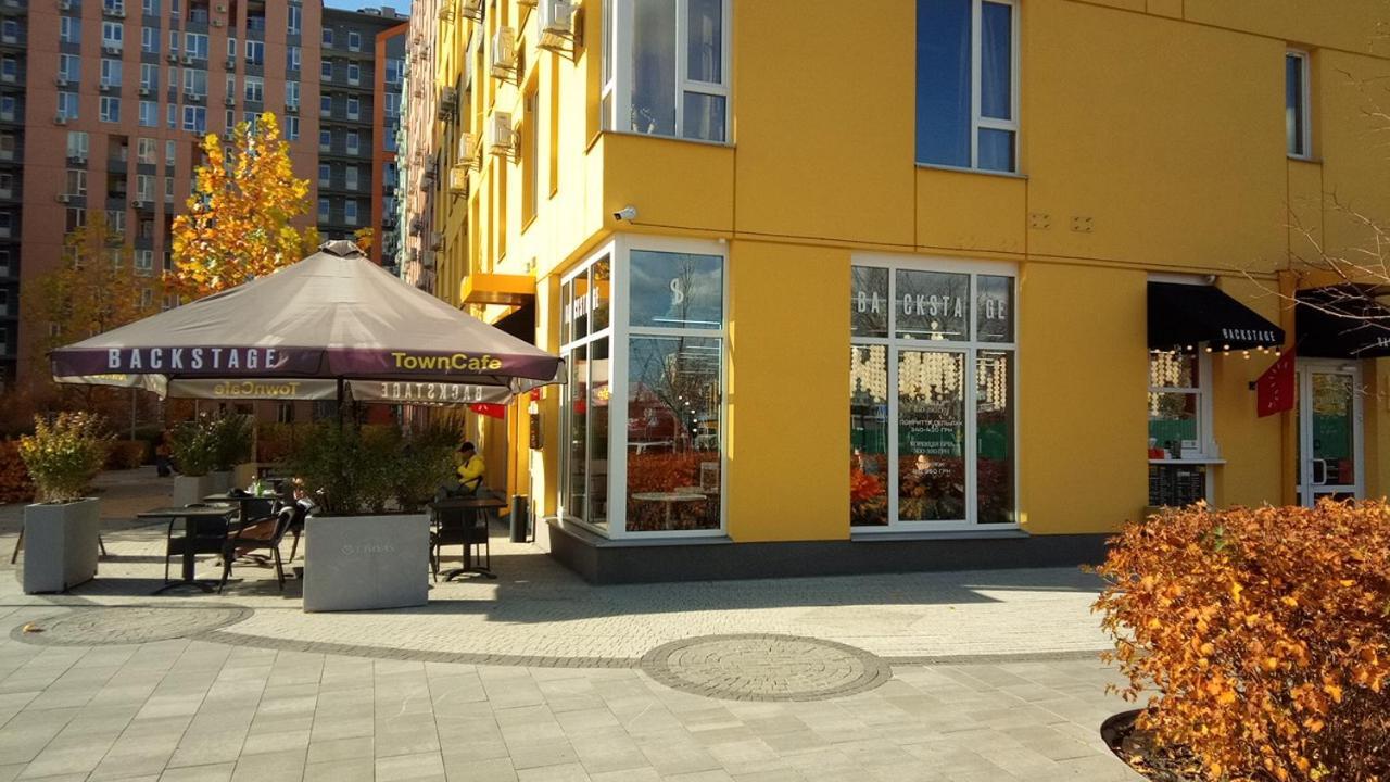 Positive Smile Studio Apartment In The Colorful Comfort Town Residental Complex. Kt-06. Киев Экстерьер фото
