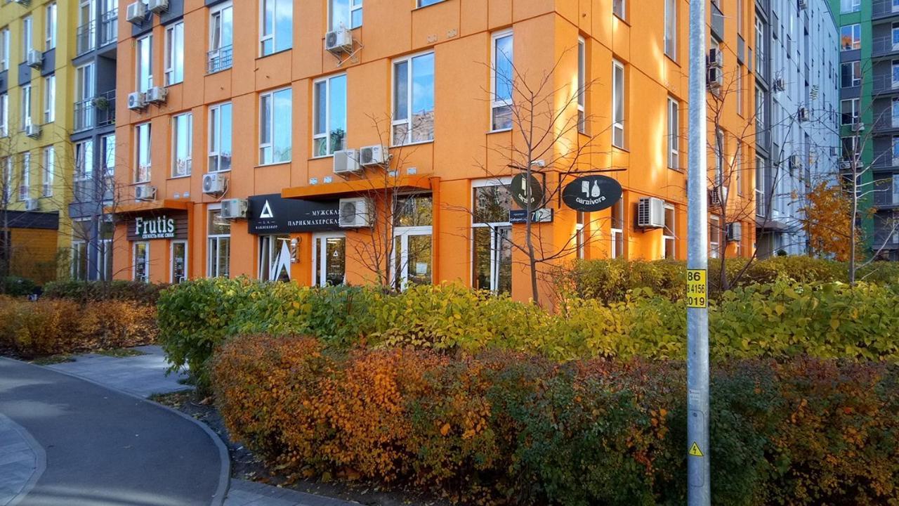 Positive Smile Studio Apartment In The Colorful Comfort Town Residental Complex. Kt-06. Киев Экстерьер фото