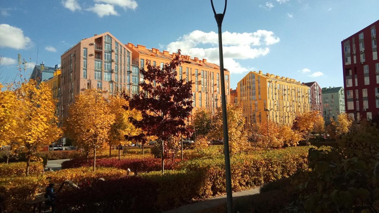 Positive Smile Studio Apartment In The Colorful Comfort Town Residental Complex. Kt-06. Киев Экстерьер фото